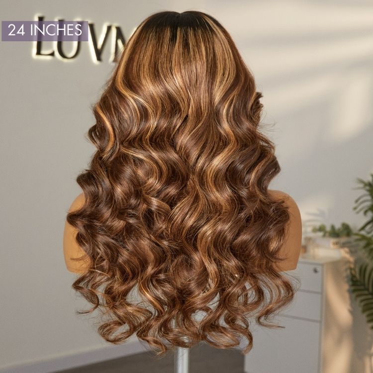 PreMax 2.0 Wigs - Nature Max Blonde Highlight Loose Body Wave Ear-to-ear Glueless 13x6 Frontal HD Lace Wig Pre-Cut Lace - Image 5