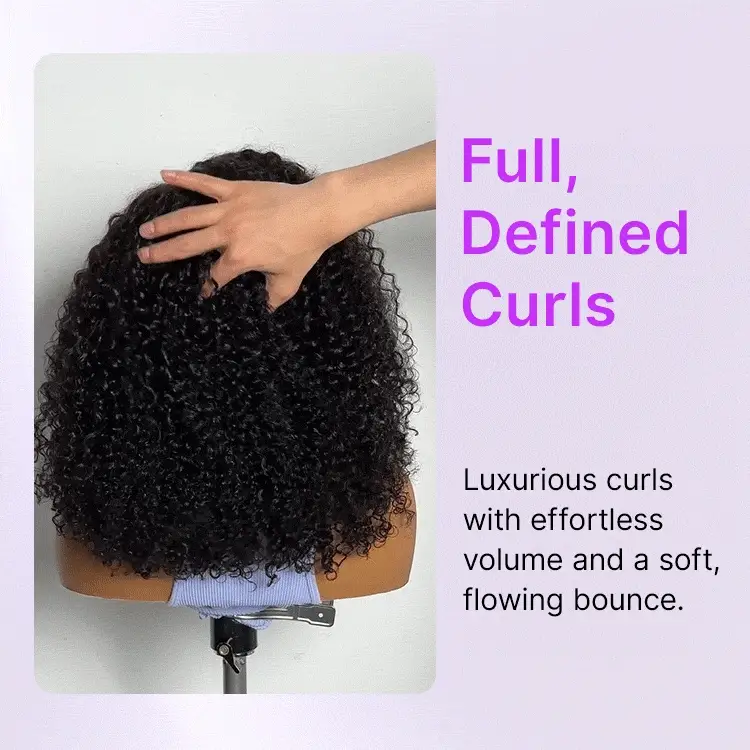 180% Density Kinky Curly PartingMax Glueless 7x6 Closure HD Lace Wig Pre-Cut Lace Flexi-Fit Drawstring Cap - Image 8
