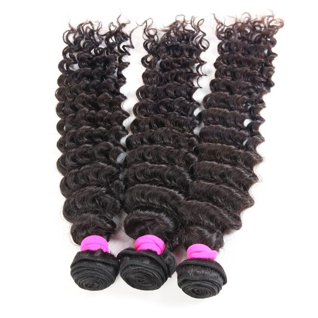 1pc Deep Wave 100% Virgin Human Hair Bundle - Image 4