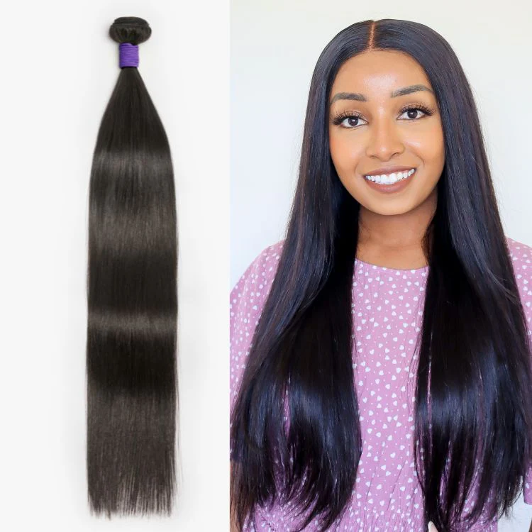 Upgraded Brazilian Hair | 1pc Straight 100% Virgin Brazilian Human Hair Bundle - Image 5