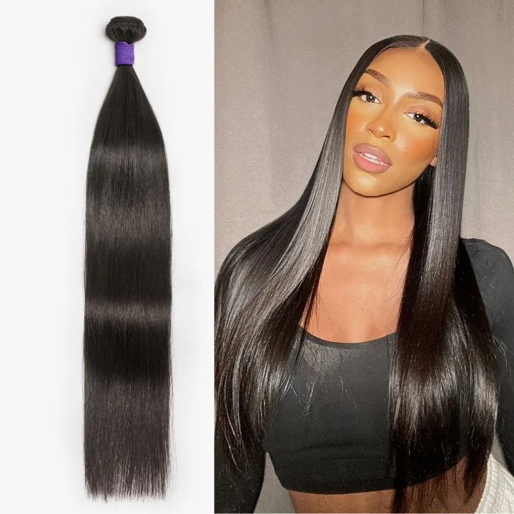 Upgraded Brazilian Hair | 1pc Straight 100% Virgin Brazilian Human Hair Bundle - Image 9