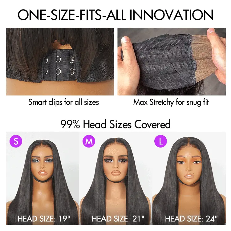2 for $159.9 | 10 Inches Brown Highlight Water Wave Minimalist Lace Wig + 10 Inches Blunt Cut Glueless Minimalist HD Bob Wig No Code Needed - Image 6