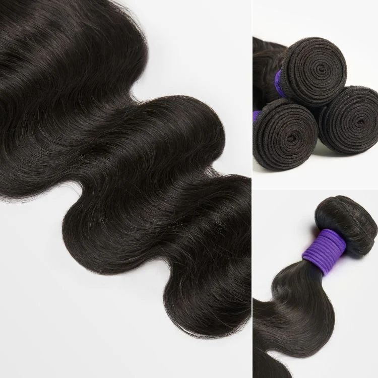 Upgraded Brazilian Hair | 3pcs Body Wave 100% Virgin Human Hair Bundles - Image 5