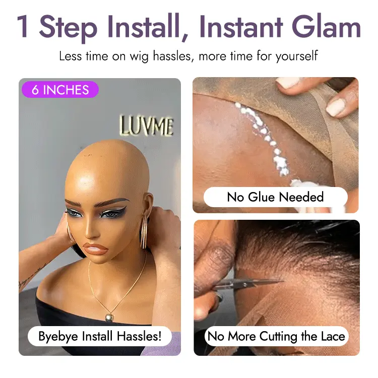 Affordable Pixie Cut Minimalist HD Lace Glueless Wig Pre-Cut Lace - Image 4