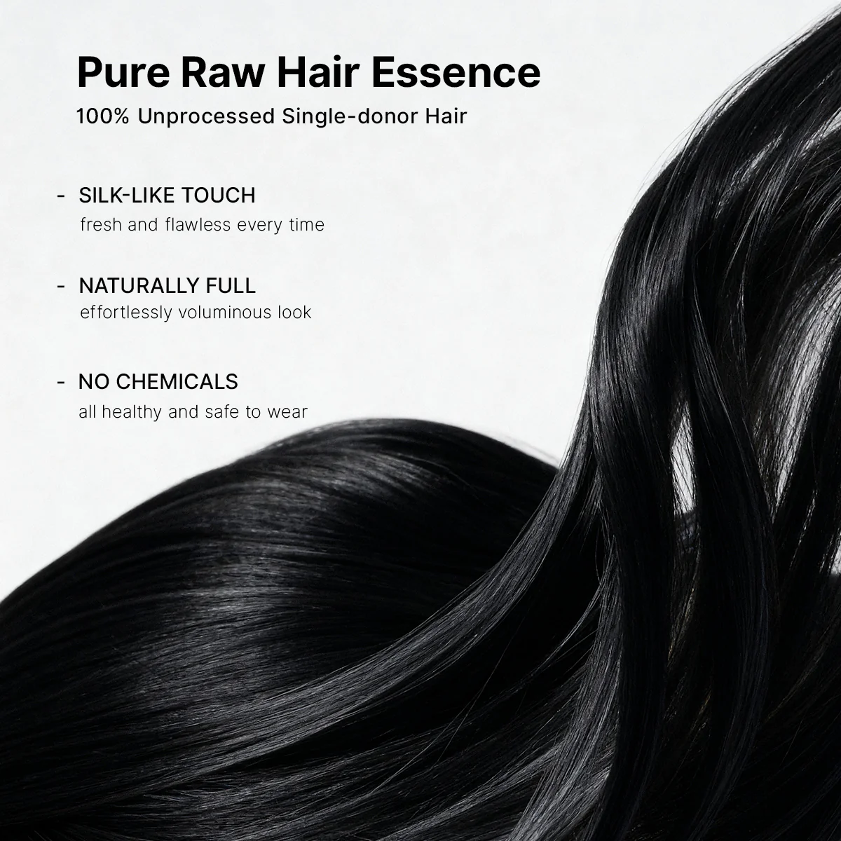 Amara | RawMagic -Natural Black Body Wave 5x5 Closure HD Lace Glueless Wig Human Hair - Image 6