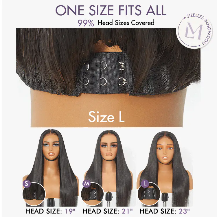 Blonde Highlight / Brown Highlight Short Layered Bob Wig Glueless 5x5 Closure Pre-Cut Lace Wig - Image 10