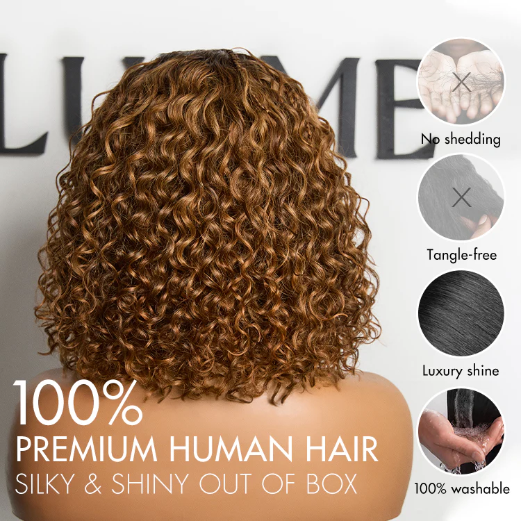 Readitress™ Boho Braids Deep Curly Glueless 5x5 Closure Lace with Braided Top Human Hair Wig Pre-Cut Lace - Image 15