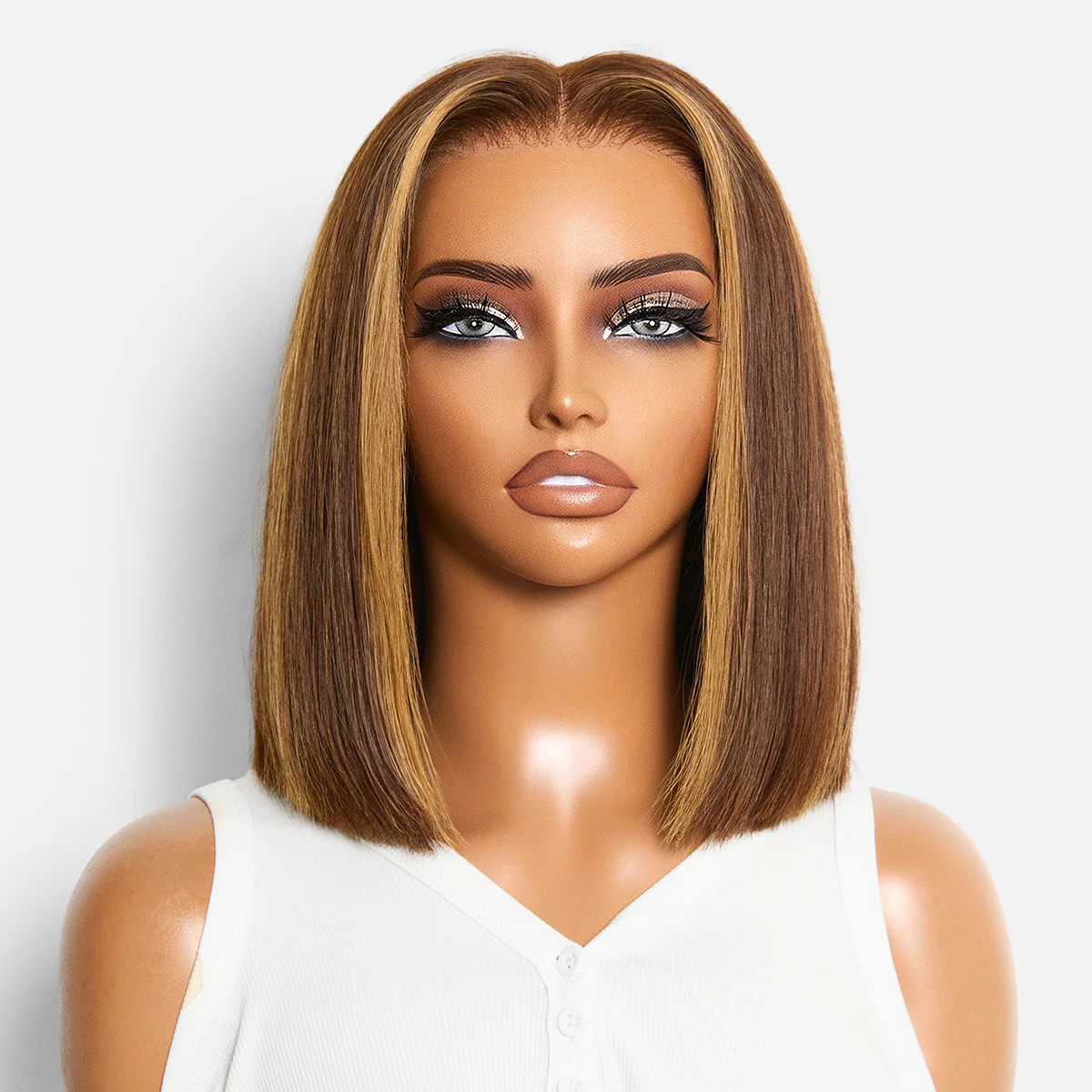 BOSS BOB | RawMagic x Kim Kimble Icon Collection 613 Blonde 13x6 Frontal HD Lace Bob Wig with Drawstring Cap Pre-cut Lace - Image 18