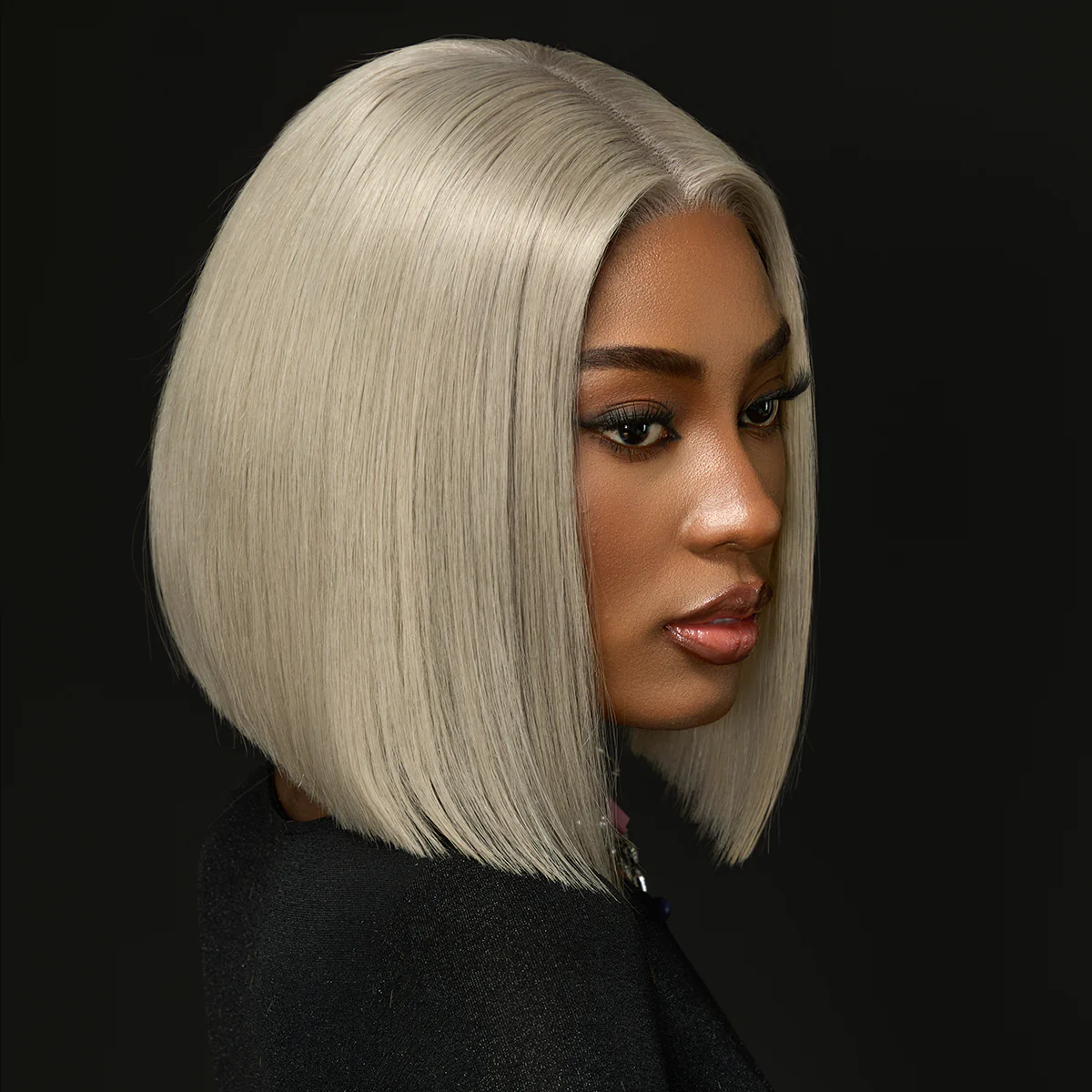 BOSS BOB | RawMagic x Kim Kimble Icon Collection 613 Blonde 13x6 Frontal HD Lace Bob Wig with Drawstring Cap Pre-cut Lace - Image 6