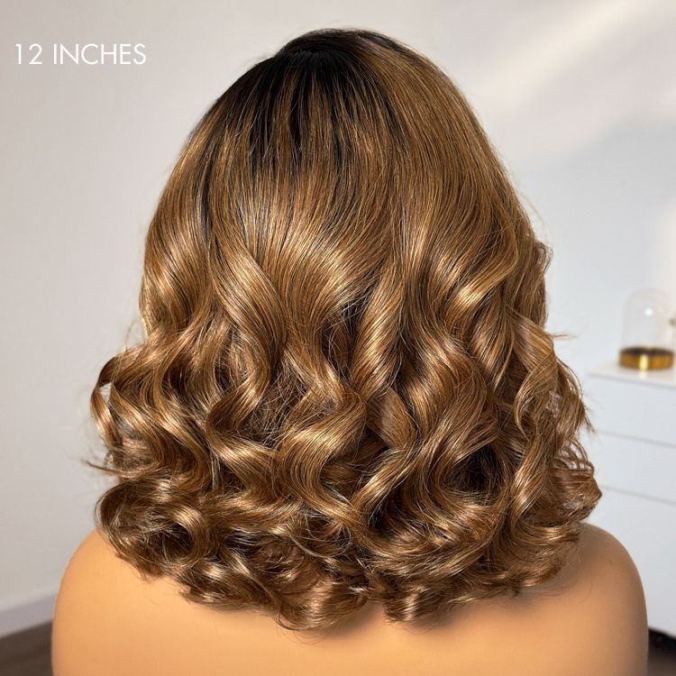 Bouncy Blonde Light Weight Left C Part Loose Wave Glueless 5x5 Closure Lace Wig Breathable Cap - US Only - Image 7