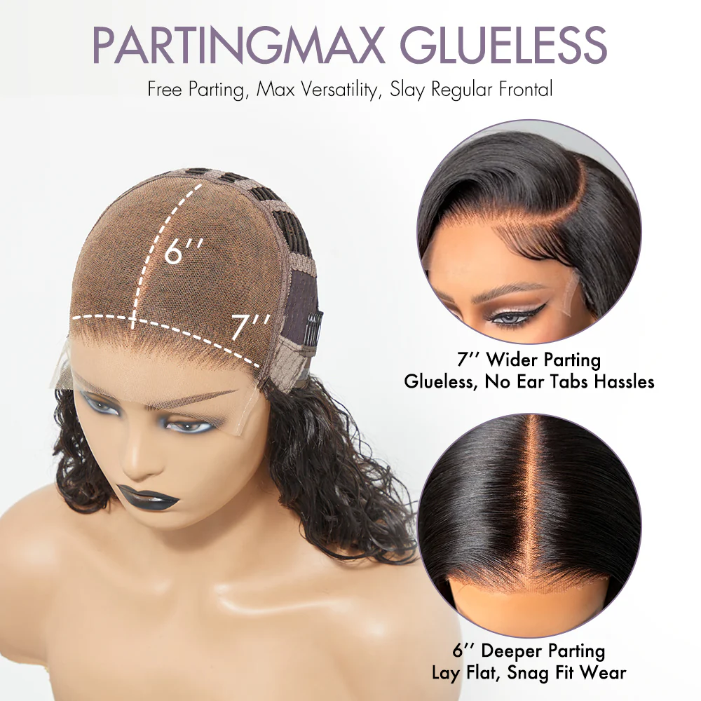 Special Deal | Luvme Hair PartingMax Glueless Wig Loose Body Wave 7x6 Closure HD Lace Pre Plucked & Bleached Breathable Cap - Image 10