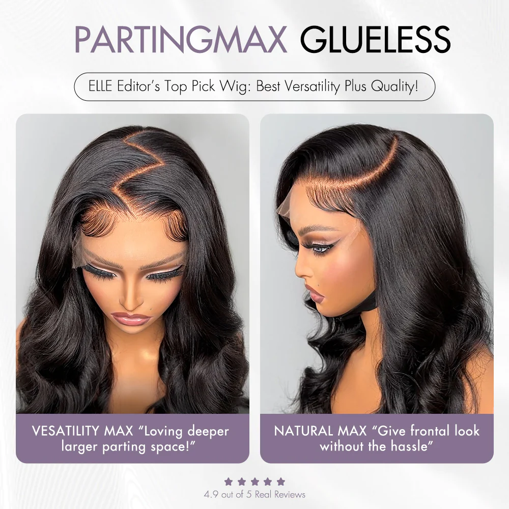 Special Deal | Luvme Hair PartingMax Glueless Wig Loose Body Wave 7x6 Closure HD Lace Pre Plucked & Bleached Breathable Cap - Image 9