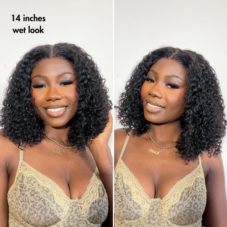 Crownease™ Go Natural Ease | Soft Kinky Curly Glueless 5x5 Closure HD Lace Wig Ready to Go - Image 6