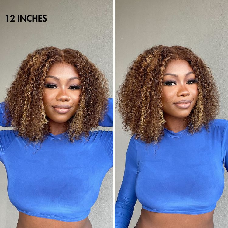 Crownease™ Go Natural Ease | Soft Kinky Curly Glueless 5x5 Closure HD Lace Wig Ready to Go - Image 7