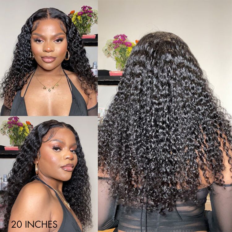 Luvme Hair 180% Density Deep Wave Glueless 13x4 Frontal Lace Wig - US Only - Image 10