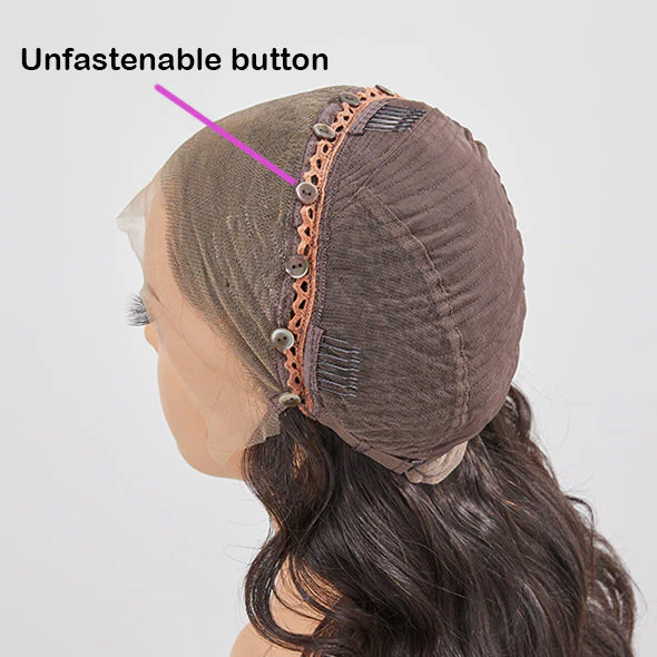 Detachable 13x4 Lace Frontal Lego Wig, Length Switched Arbitrarily | Free Combination - Image 4