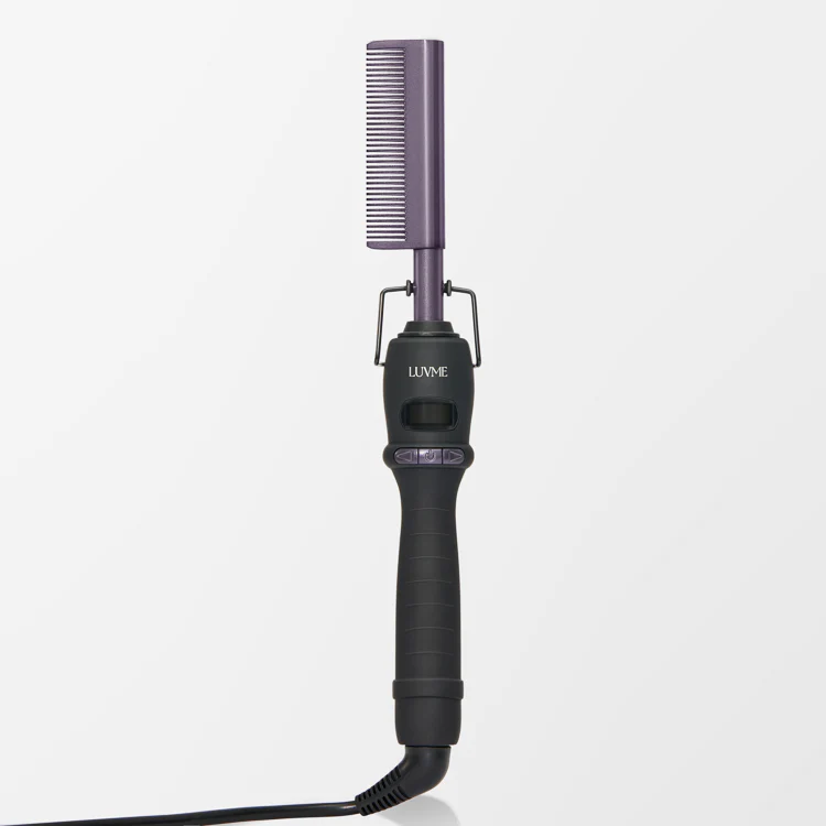 Electric Hot Comb with US Plug  for Wigs and Natural Hair, 30s Fast Heating & Adjustable Temp | Add-on Item - Image 3