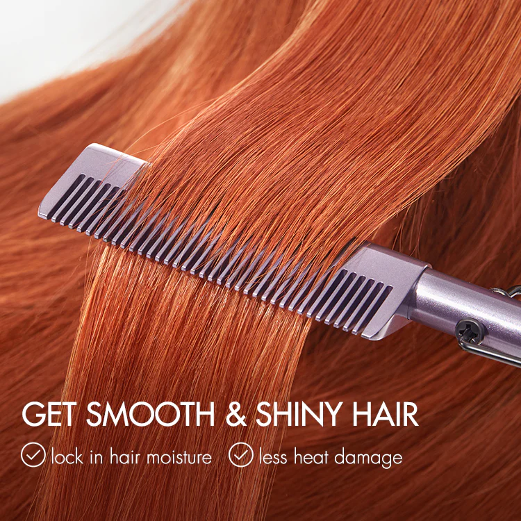 Electric Hot Comb with US Plug  for Wigs and Natural Hair, 30s Fast Heating & Adjustable Temp | Add-on Item - Image 4