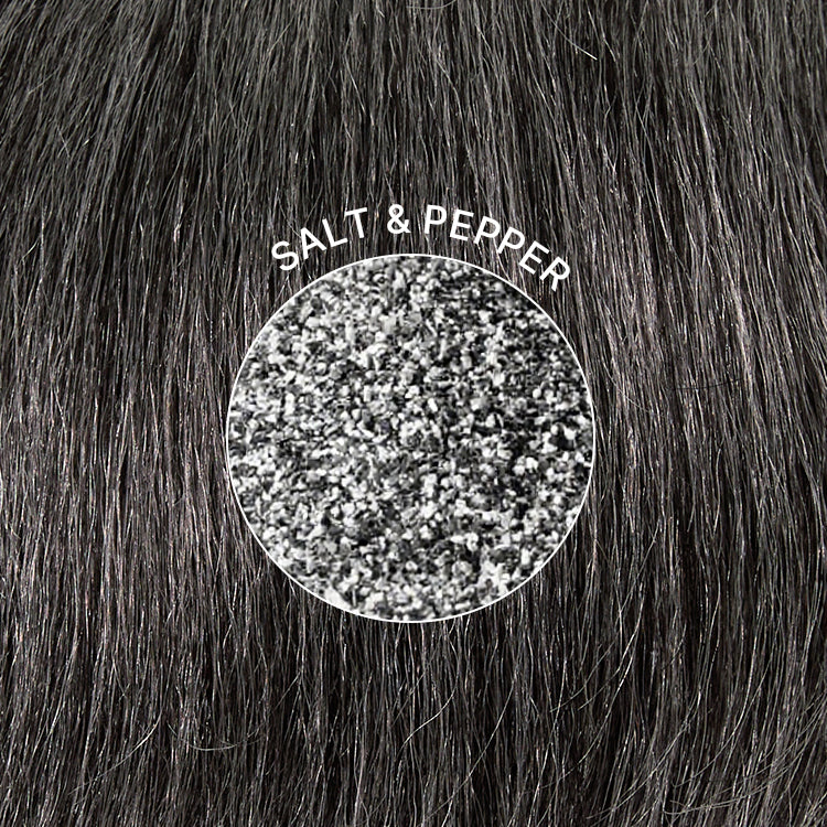 Elegant Salt & Pepper Grey Wig Loose Body Wave Glueless Minimalist Lace Short Wig Pre-Cut Lace - Image 7