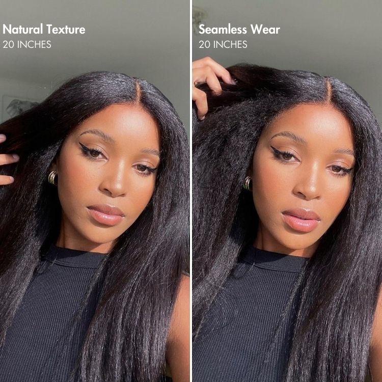 Exclusive Sale | Body Wave / Straight / Kinky / Deep Wave Human Hair U Part Wig - Image 15