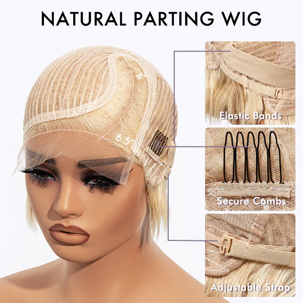 Exclusive Sale | Mature Boss Style Affordable Pre-styled Short Pixie Cut Glueless HD Lace Wig Pre-Cut Lace - Image 14