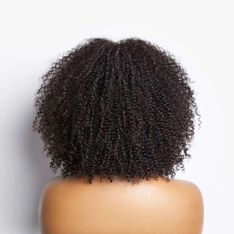 Special Deal | Ready to Go Bouncy Jerry Curl Glueless Minimalist Lace Wig with Bangs - US Only - Image 5