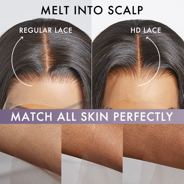 Face-Framing Brown Highlights Loose Wave Glueless 5x5 Closure HD Lace Wig - US Only - Image 5