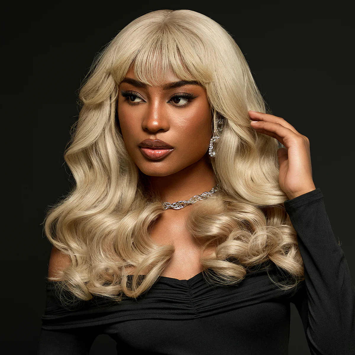 Fly First Lady | RawMagic x Kim Kimble Icon Collection Loose Body Wave 13x6 HD Frontal Lace Wig - Image 2