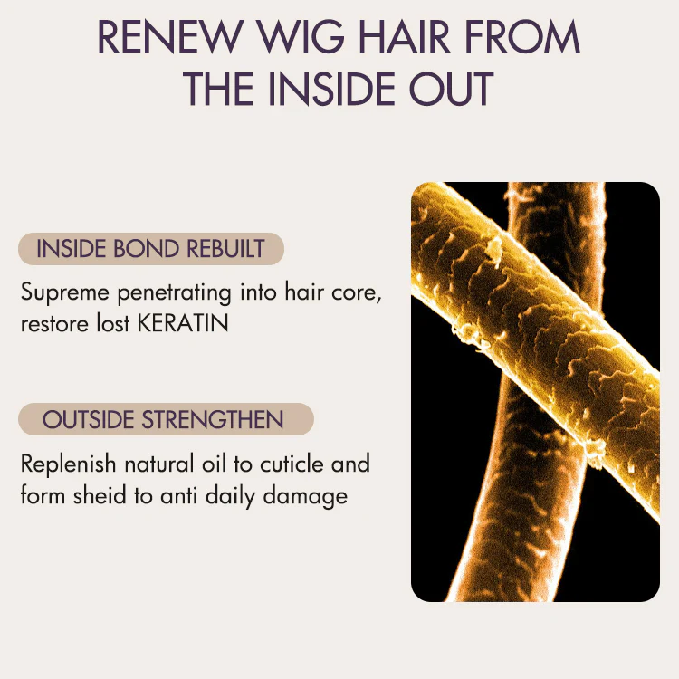 US Only | 1pc Thermal Heat Cap + 1 PC Wig Renewal Hair Oil | Add-on Item - Image 5