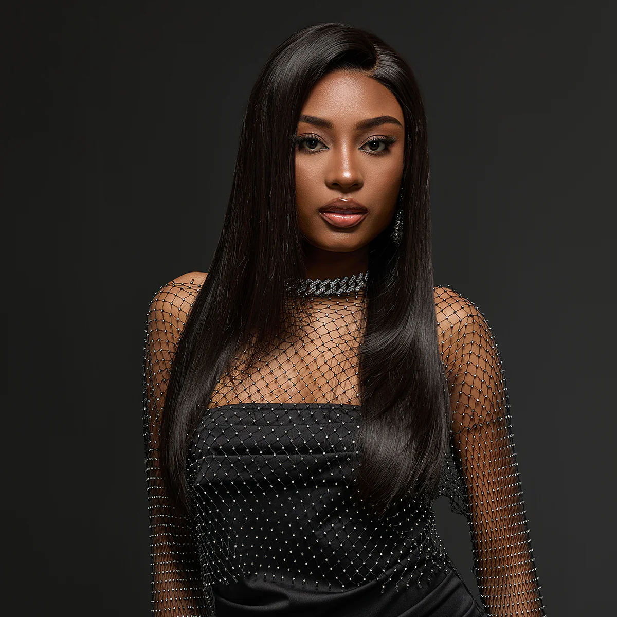 It Girl | RawMagic x Kim Kimble Icon Collection Silky Straight 13x6 Frontal HD Lace Wig with Drawstring Cap - Image 6