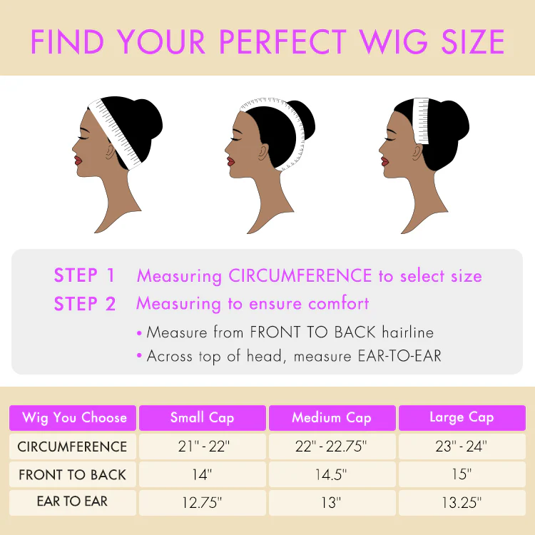 Kinky Curly Natural Black Glueless 5x5 Closure HD Lace Wig Ready To Go | Large & Small Cap Size - US Only - Image 8