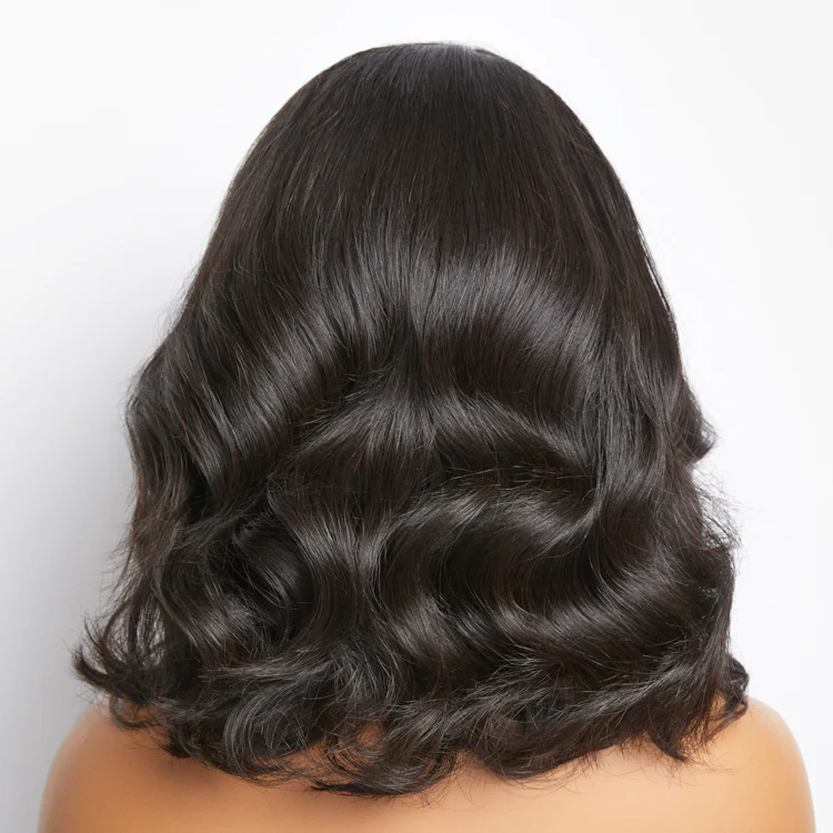Purple Highlights Loose Wave Glueless 5x5 Closure HD Lace Wig | Large & Small Cap Size - Image 5