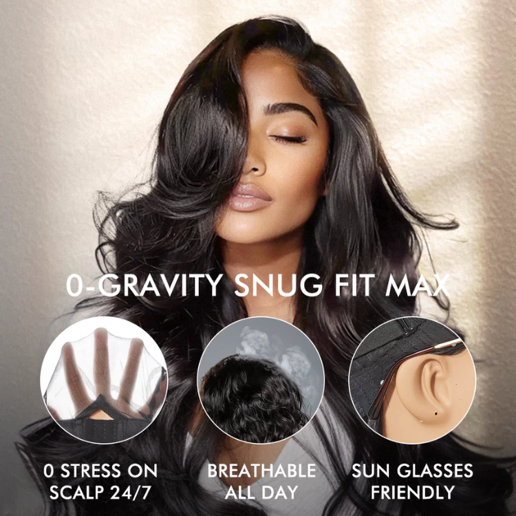 Luvme All-Day Comfort 250% Density Glueless 7x6 Closure HD Lace Loose Body Wave Long Wig Pre-Cut Lace - Image 8