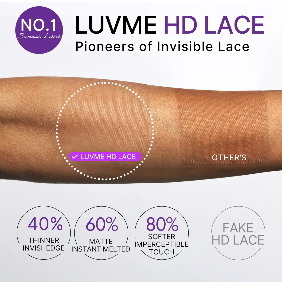 Luvme All-Day Comfort Wig 180% Density Blonde Highlight Butterfly Cut Layered Light Yaki Straight Glueless 7x6 Closure HD Lace Wig Pre-Cut Lace - Image 12