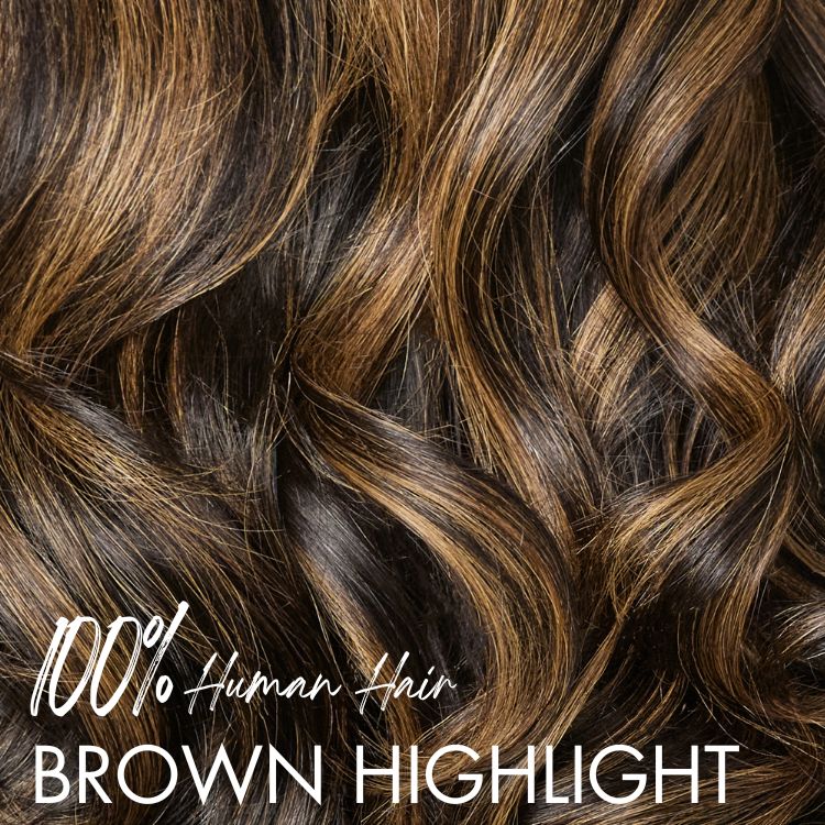 Luvme All-Day Comfort™ Wig 200% Density Brown Highlight Loose Body Wave Glueless Minimalist HD Lace Wig Pre-Cut Lace - Image 10