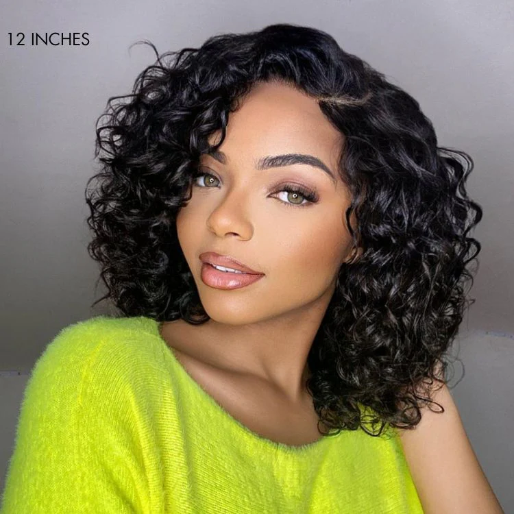 Luvme All-Day Comfort™ Wig Deep Wave Glueless Minimalist HD Lace Human Hair Curly Wig Pre-Cut Lace - Image 10