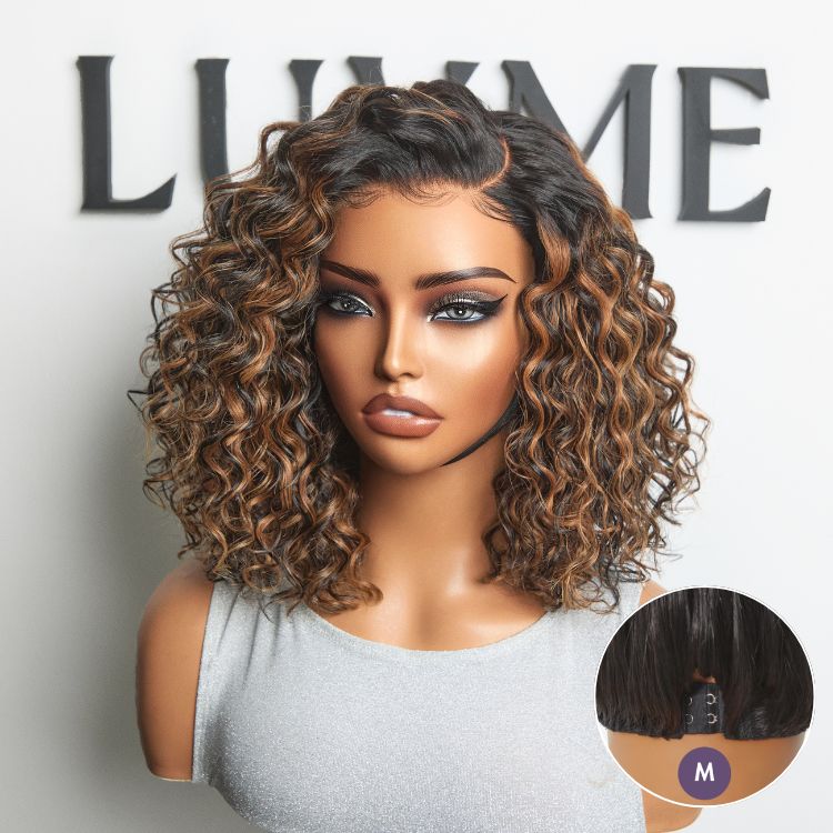 Luvme All-Day Comfort™ Wig Deep Wave Glueless Minimalist HD Lace Human Hair Curly Wig Pre-Cut Lace - Image 7