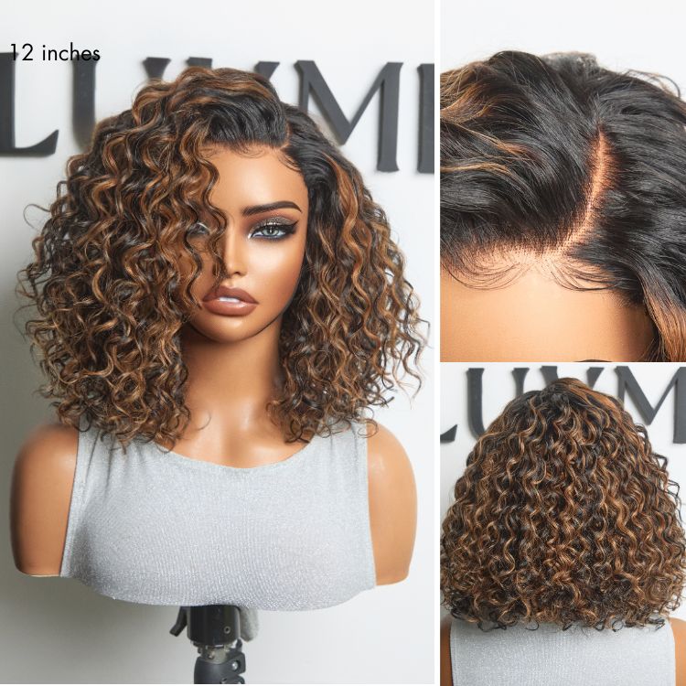 Luvme All-Day Comfort™ Wig Deep Wave Glueless Minimalist HD Lace Human Hair Curly Wig Pre-Cut Lace - Image 8