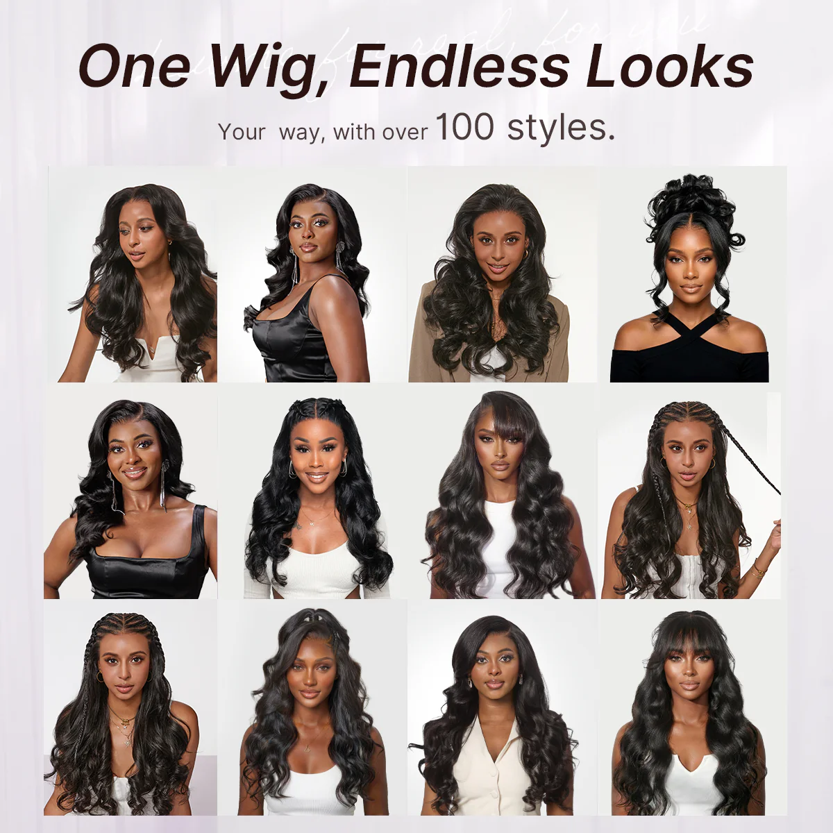 Luvme All-Day Comfort™ Wig PartingMax Glueless 7x6 Closure HD Lace Loose Body Wave Long Wig Pre-Cut Lace - Image 11