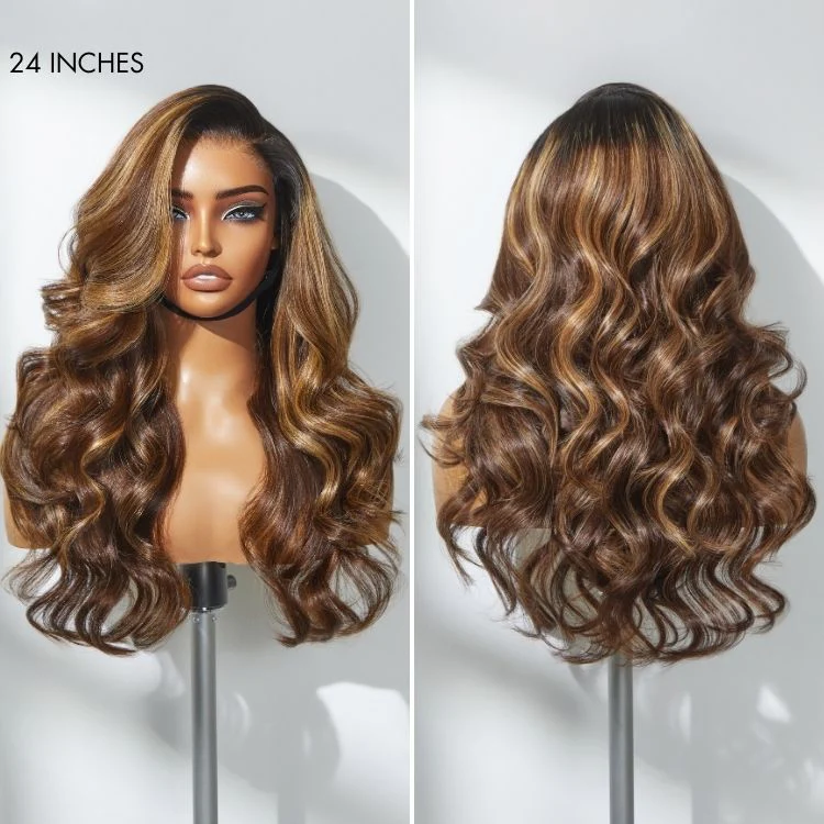 Luvme All-Day Comfort™ Wig PartingMax Glueless 7x6 Closure HD Lace Loose Body Wave Long Wig Pre-Cut Lace - Image 19