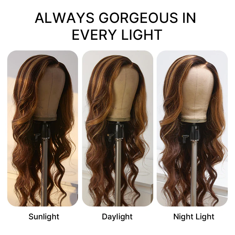 Luvme All-Day Comfort™ Wig PartingMax Glueless 7x6 Closure HD Lace Loose Body Wave Long Wig Pre-Cut Lace - Image 22