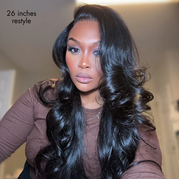 Luvme All-Day Comfort™ Wig PartingMax Glueless 7x6 Closure HD Lace Loose Body Wave Long Wig Pre-Cut Lace - Image 3