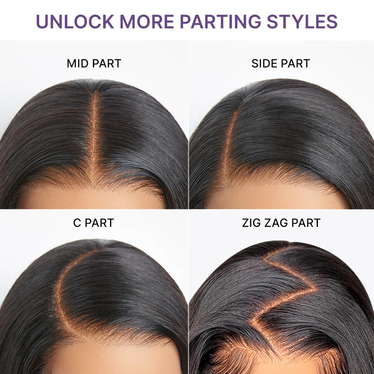 Luvme All-Day Curl Hold™ Premier Grade Hair Shoulder Length Body Wave CuticleAlign™ PartingMax Glueless 7x6 HD Lace Wig Pre-Cut Lace - Image 17