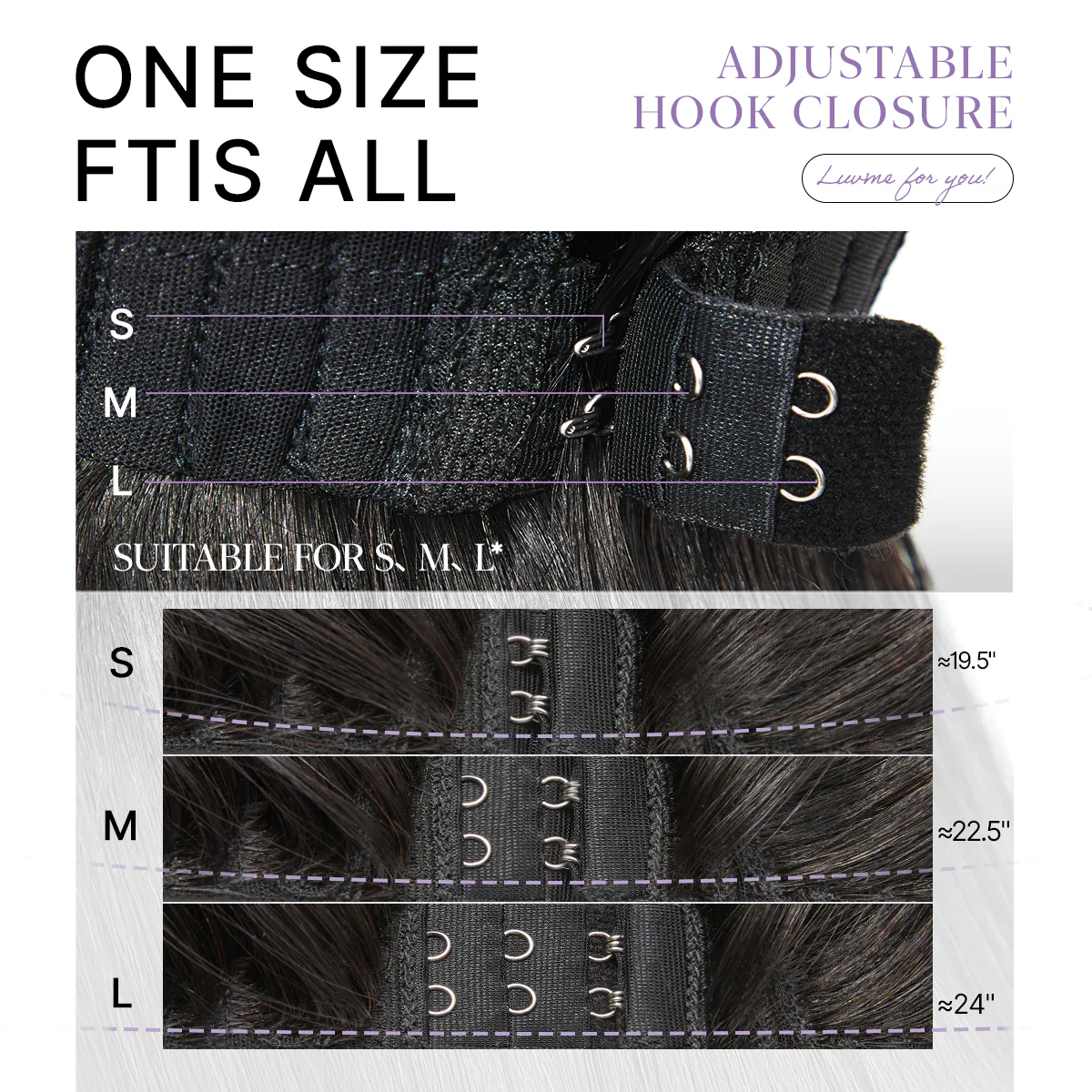 Luvme All-Day Comfort™ Wig PartingMax Brown Highlights Funmi Curly 7x6 Closure HD Lace Glueless Wig Pre Cut Lace - Image 13
