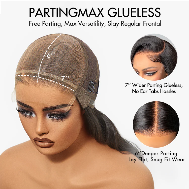 Luvme Hair PartingMax Layered Cut Loose Body Wave 7x6 Closure HD Lace Wig Pre-Cut Lace  - US Only - Image 9