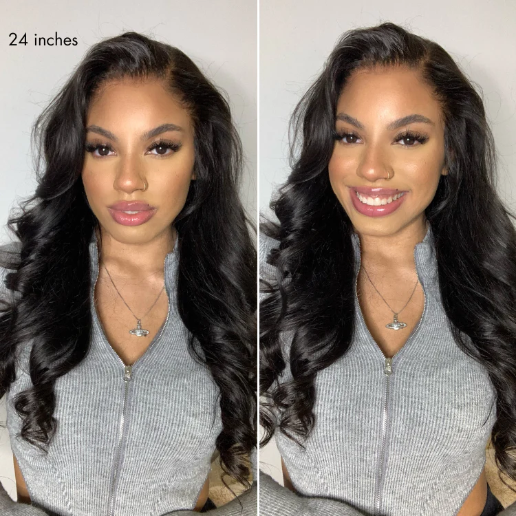 MyOwn-Fit™ PartingMax Glueless Wig 180% Density Loose Body Wave Ready to Go 7x6 Closure HD Lace Pre Cut & Plucked & Bleached - Image 3