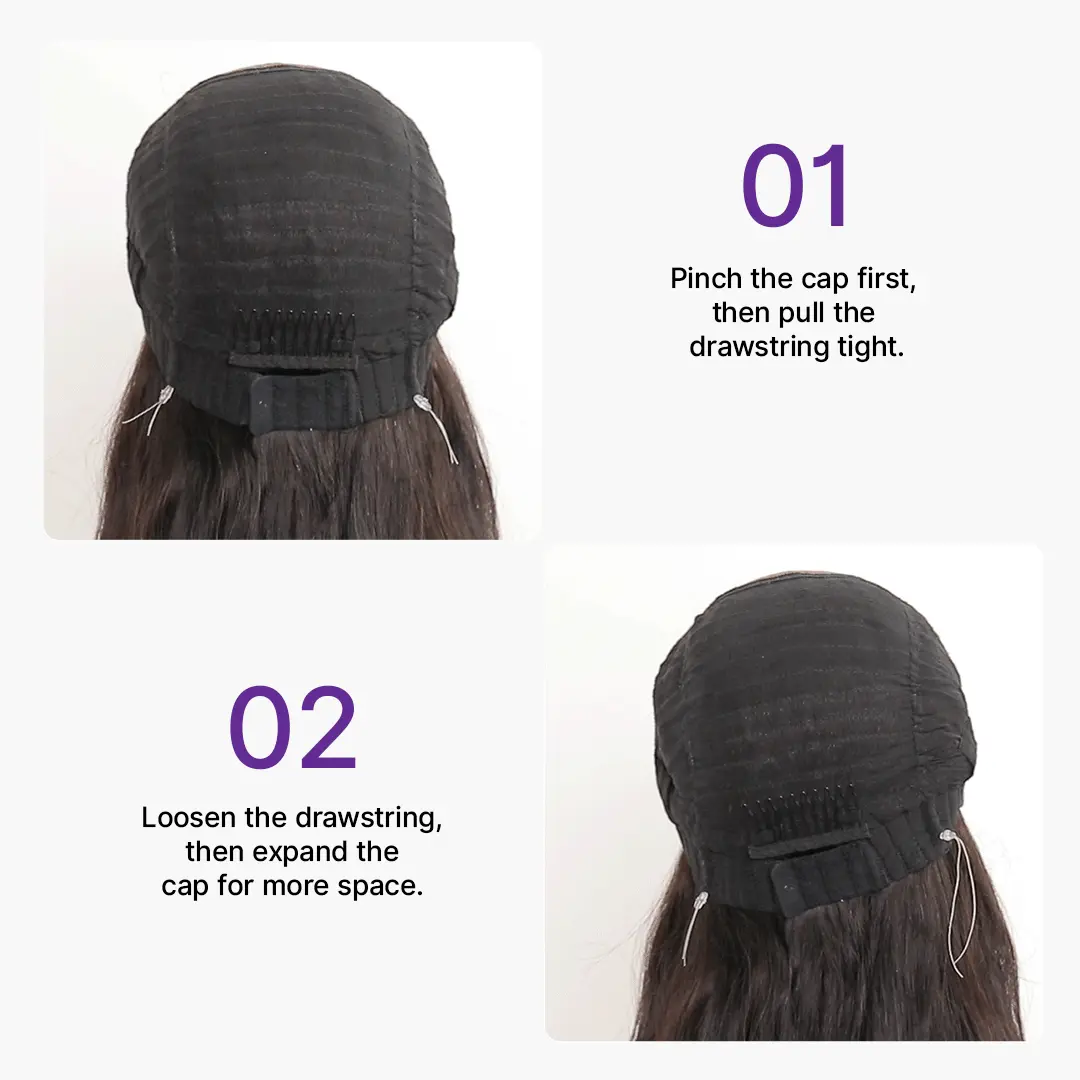MyOwn-Fit™ PartingMax Glueless Wig 180% Density Loose Body Wave Ready to Go 7x6 Closure HD Lace Pre Cut & Plucked & Bleached - Image 9