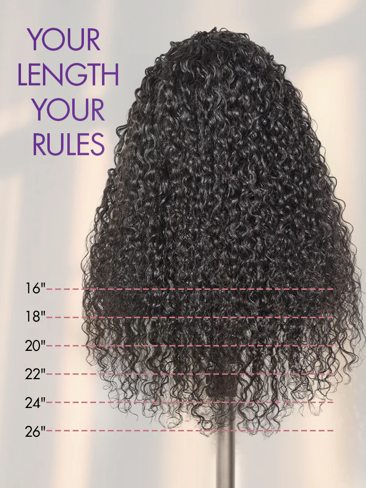 Luvme Too Easy Textureâ„¢ 3-In-1 Half Wig 180% Density Water Wave Glueless Flexi-Fit Drawstring Wig - Image 8