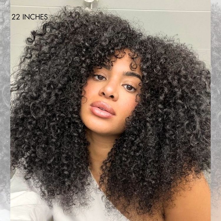 Luvme Too Easy Textureâ„¢ 3-In-1 Half Wig 180% Density Kinky Curly / Yaki Straight Glueless Flexi-Fit Drawstring Wig - Image 9