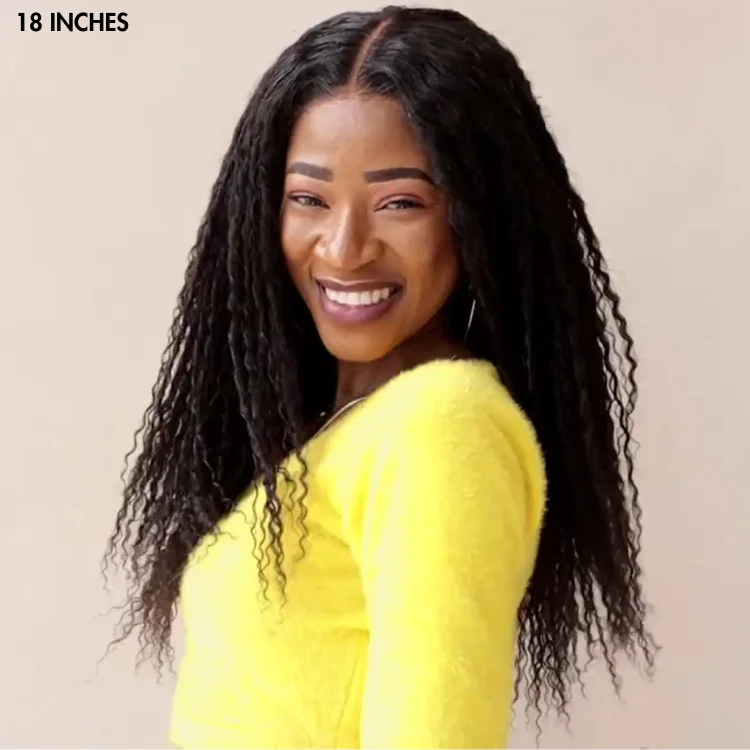 LUVME TWIST | Dreadlock Style 5x5 Closure Lace Glueless Wig Mid Part Long Wig - US ONLY - Image 9